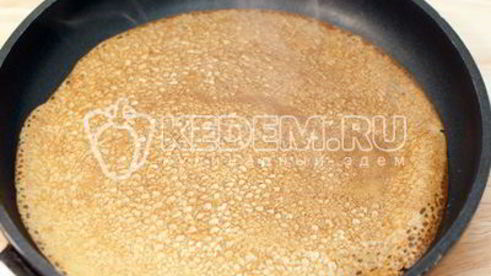 фаршированные блины с сыром и грибами