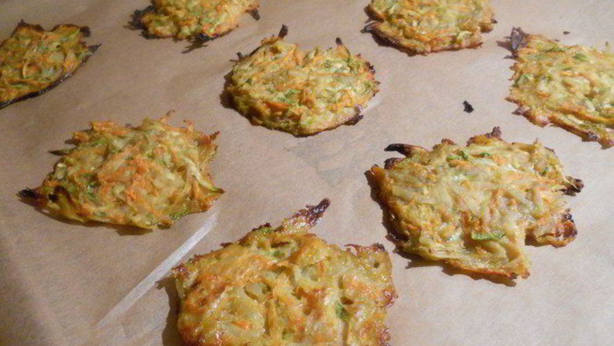 Рецепт картофельные блинчики с морковью и цукини
