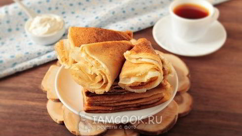 нежные блинчики на молоке