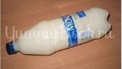 нежные блинчики в бутылке