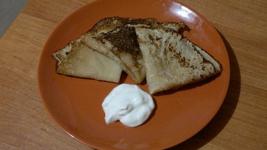 Рецепт овсяные блинчики на кислом молоке