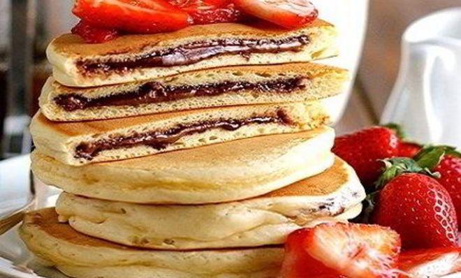 Панкейки с начинкой