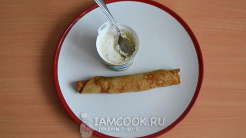 печеночные блинчики с начинкой