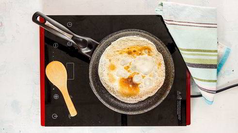 постные блинчики с гречкой