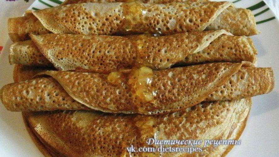 Рецепт ржаные блины на кефире