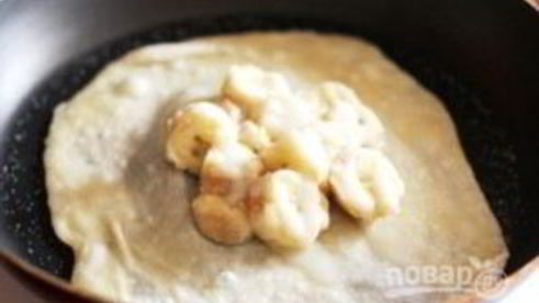 тайские блинчики с бананами