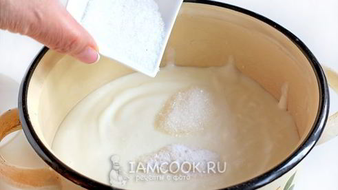 толстые блины на простокваше