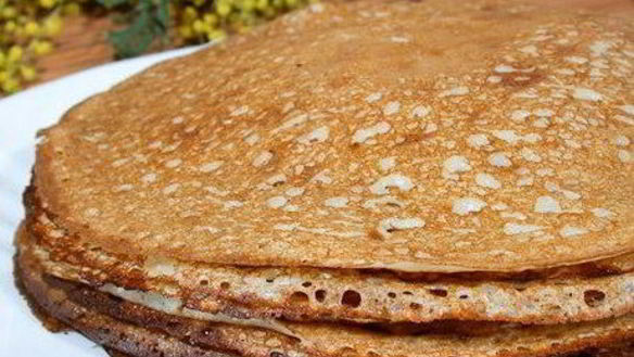 Рецепт Тонкие блинчики на кефире