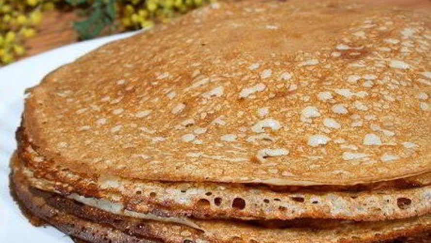 Рецепт тонкие блинчики на кефире