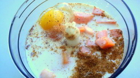 тыквенно-яблочные блины