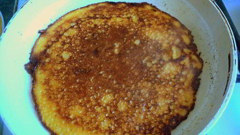 тыквенно-яблочные блины