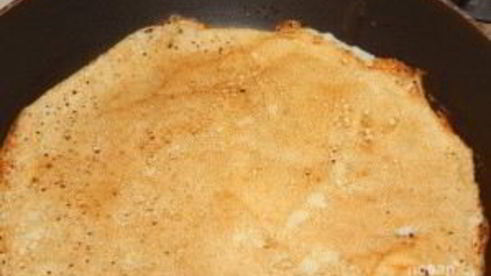 вкусные блины на воде