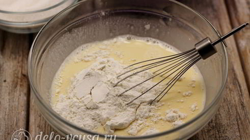 заварные блины на сливках