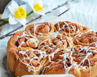 Американские плюшки с корицей