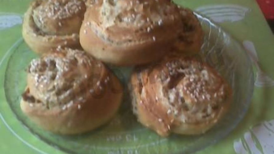 Рецепт аппетитные спиральные булочки с маком