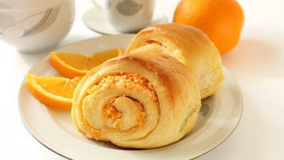 Рецепт Булочки апельсиново-кокосовые