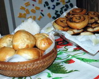 Булочки и коричные улитки Дональда Дака