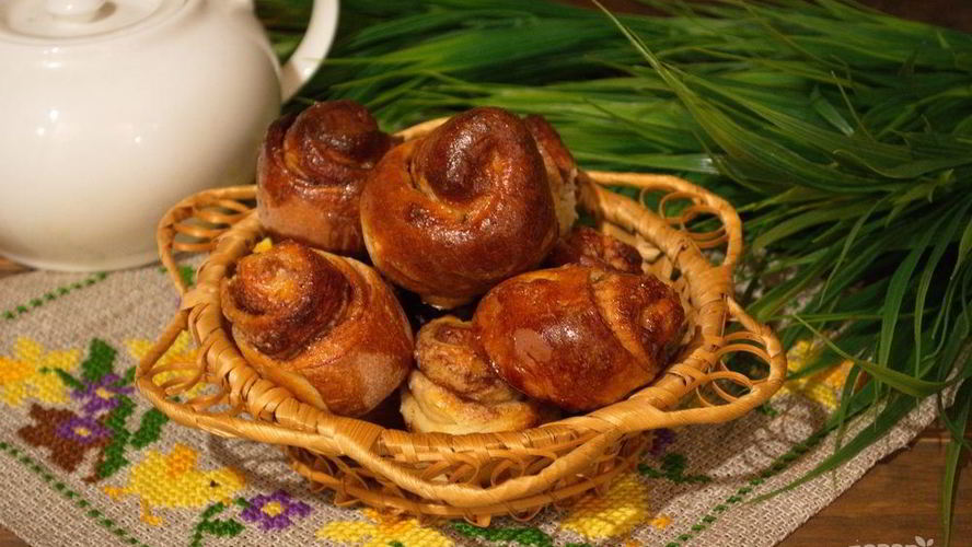 Рецепт булочки классические