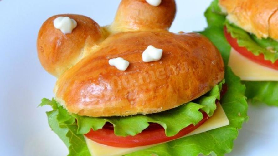 Рецепт булочки лягушки