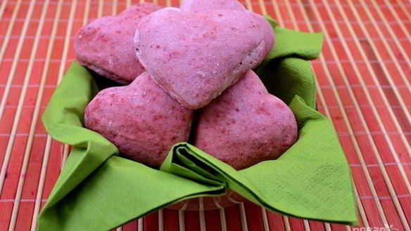 Рецепт Булочки на День Святого Валентина