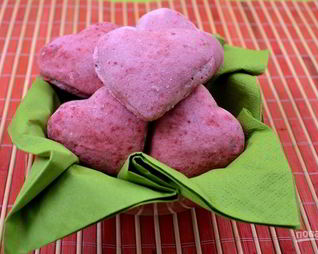 Булочки на День Святого Валентина