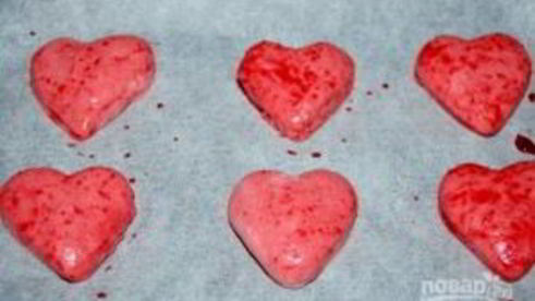 булочки на день святого валентина