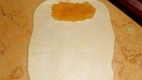 булочки с банановой начинкой