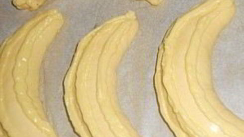 булочки с банановой начинкой