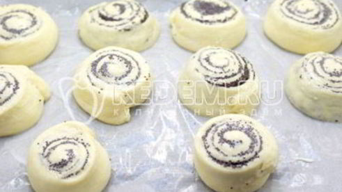 булочки с маком
