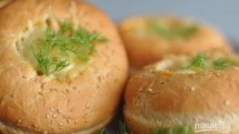 булочки с начинкой для пикника