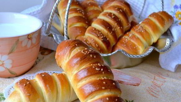 Рецепт Булочки с сосисками