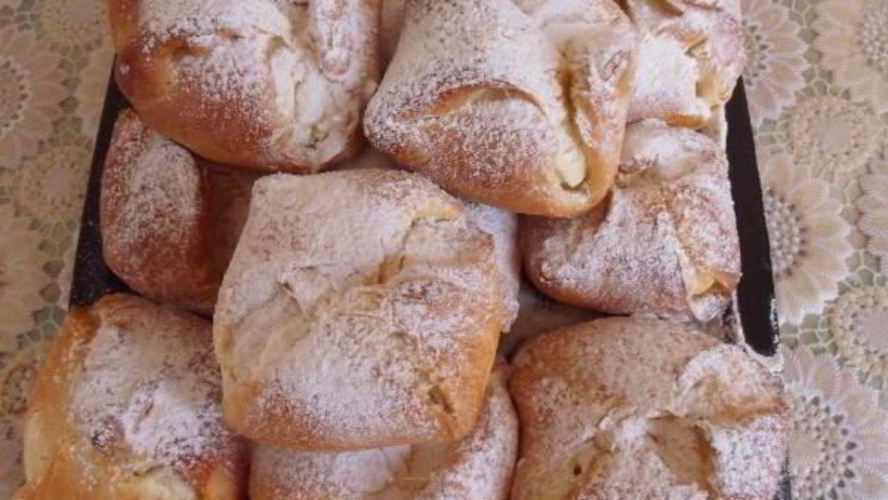 Рецепт булочки с творогом