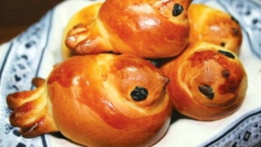 Рецепт булочки в форме птичек