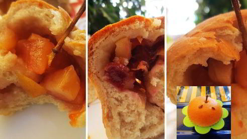 булочки яблочки