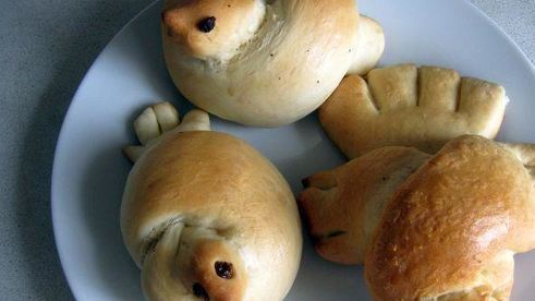 булочки жаворонки