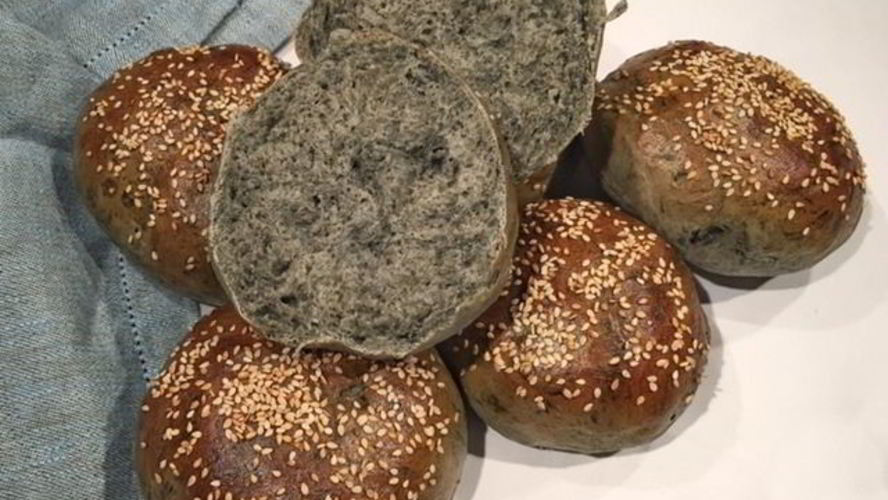 Рецепт черные булочки