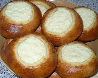 Домашние творожные ватрушки в духовке