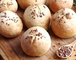 Гречневые булочки