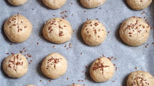 гречневые булочки