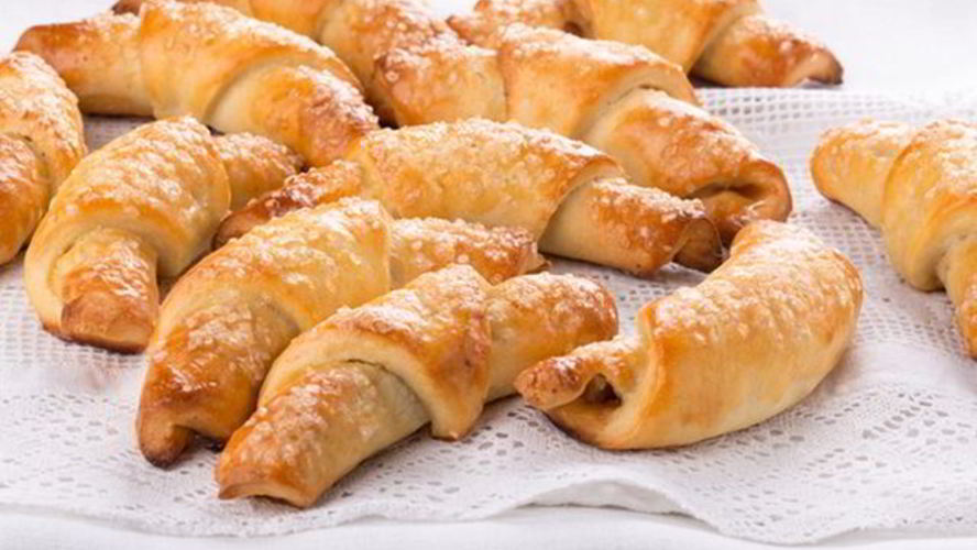 Рецепт круассаны с творогом