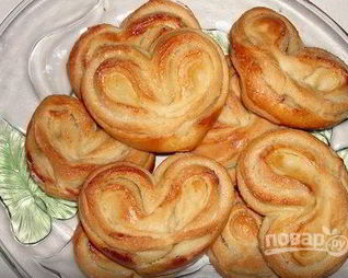 Плюшки с сахаром