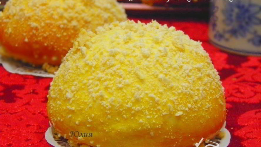 Рецепт сдобные булочки с посыпкой