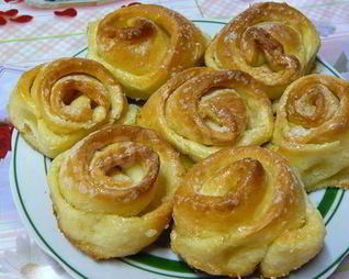 Сладкие булочки Улитки с сахаром