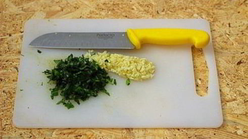 сырные булочки с чесноком и базиликом