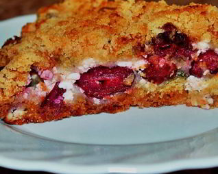 Творожная ватрушка из песочного теста