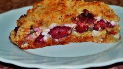 творожная ватрушка из песочного теста