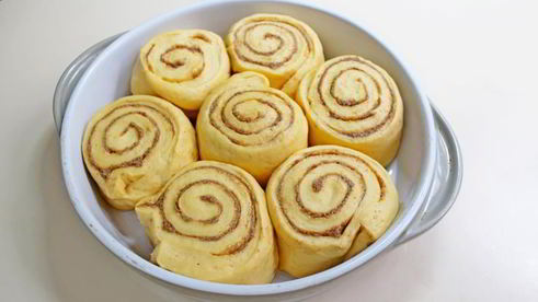 тыквенные булочки с апельсиновой глазурью