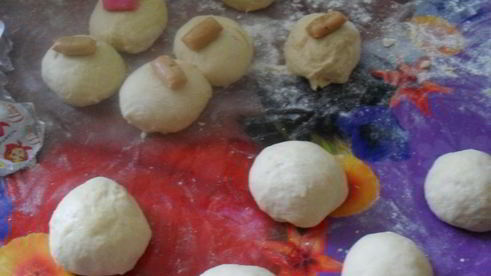 ванильные булочки сюрприз