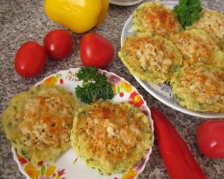Ватрушки картофельные с курицей