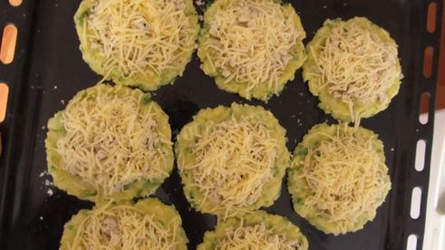 ватрушки картофельные с курицей